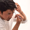 男性の眉毛手入れ